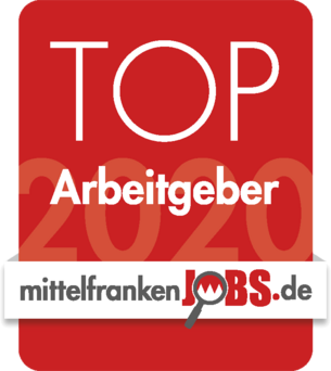 Siegel MittelfrankenJobs Top-Arbeitgeber 2020 Siegel MittelfrankenJobs Top-Arbeitgeber 2020