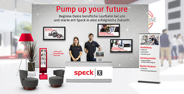 ZAM-Online 2021 - Messestand von Speck ZAM-Online 2021 - Messestand von Speck